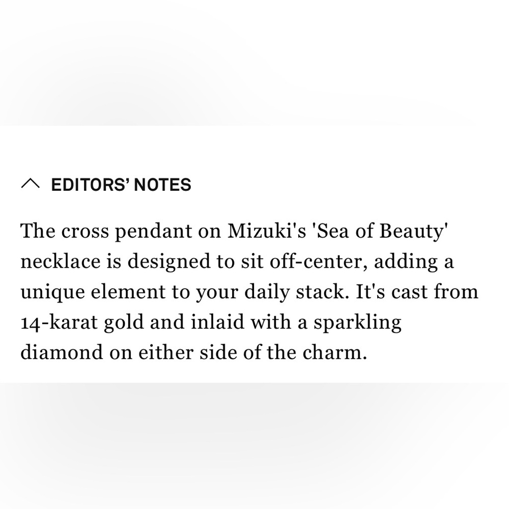 Delicate MIZUKI Sea of Beauty 14-Karat Gold Diamond Necklace - Picture 7 of 7
